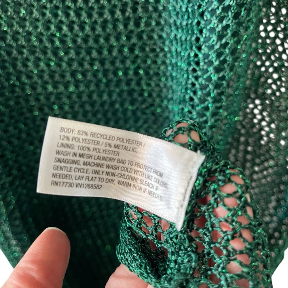 Openwork Midi Tank Dress from A New Day - Green boxBR - Picture 8 of 8